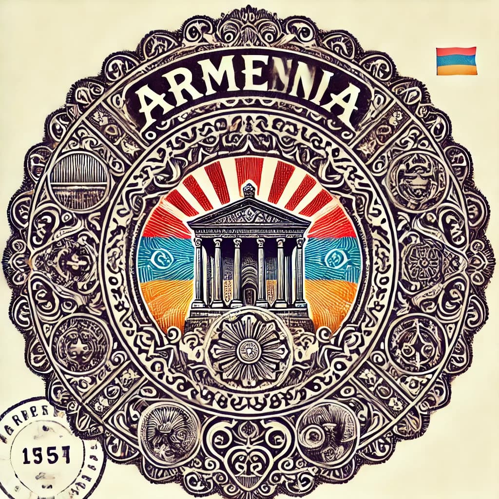 Armenia passport stamp