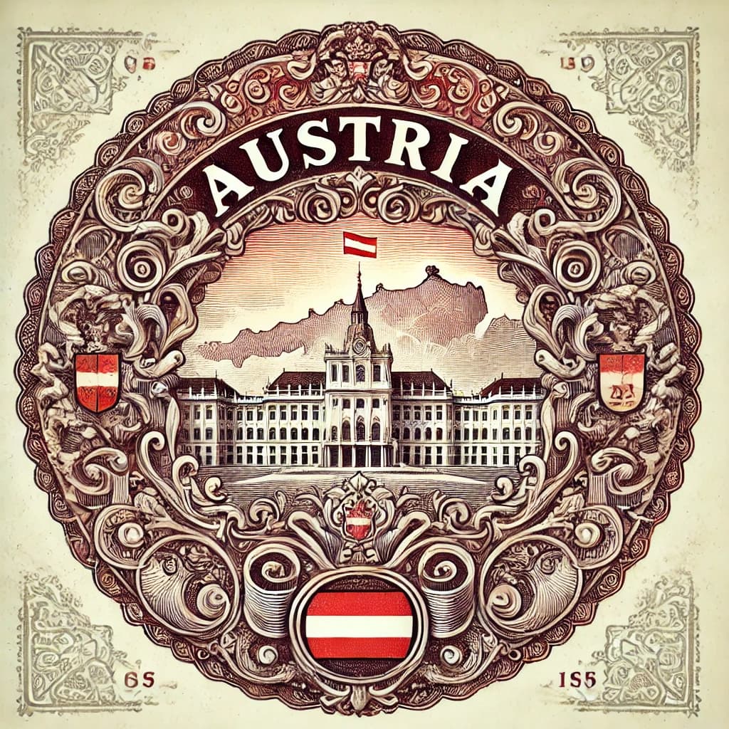 Austria passport stamp