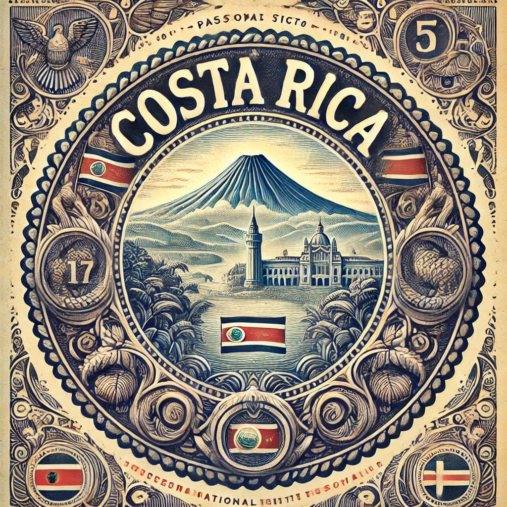 Costa Rica passport stamp
