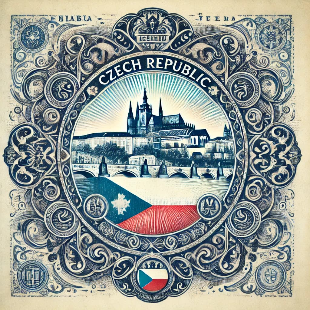 Czech Republic passport stamp
