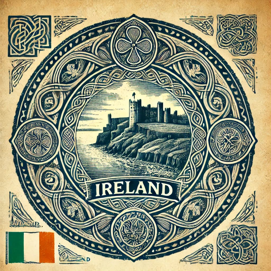Ireland passport stamp
