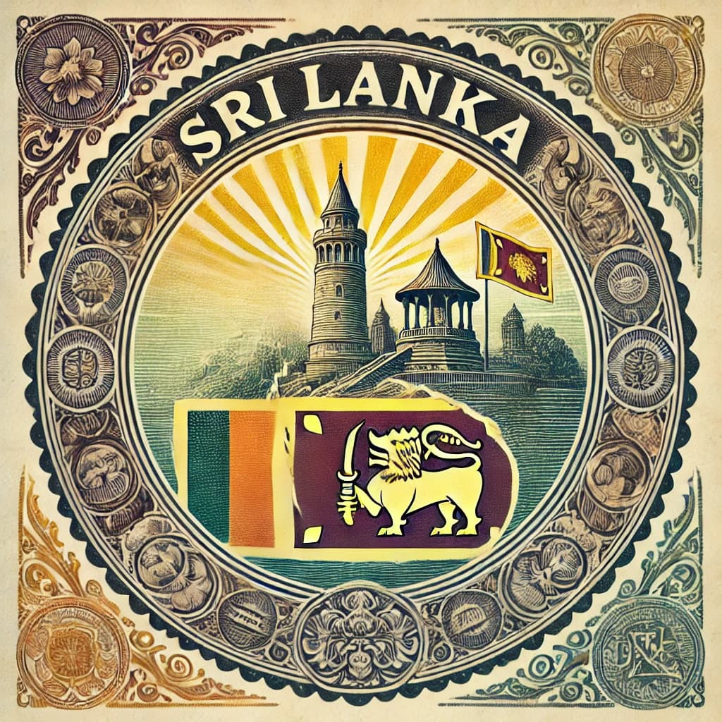 Sri Lanka passport stamp