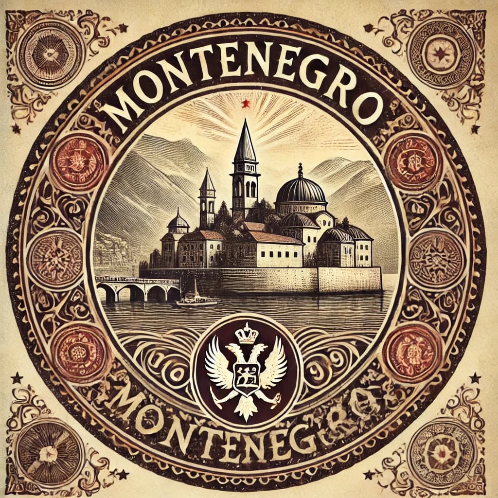Montenegro passport stamp